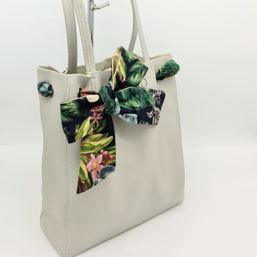 Sac - SAC CUIR GRIS JUNGLE - Katoushti